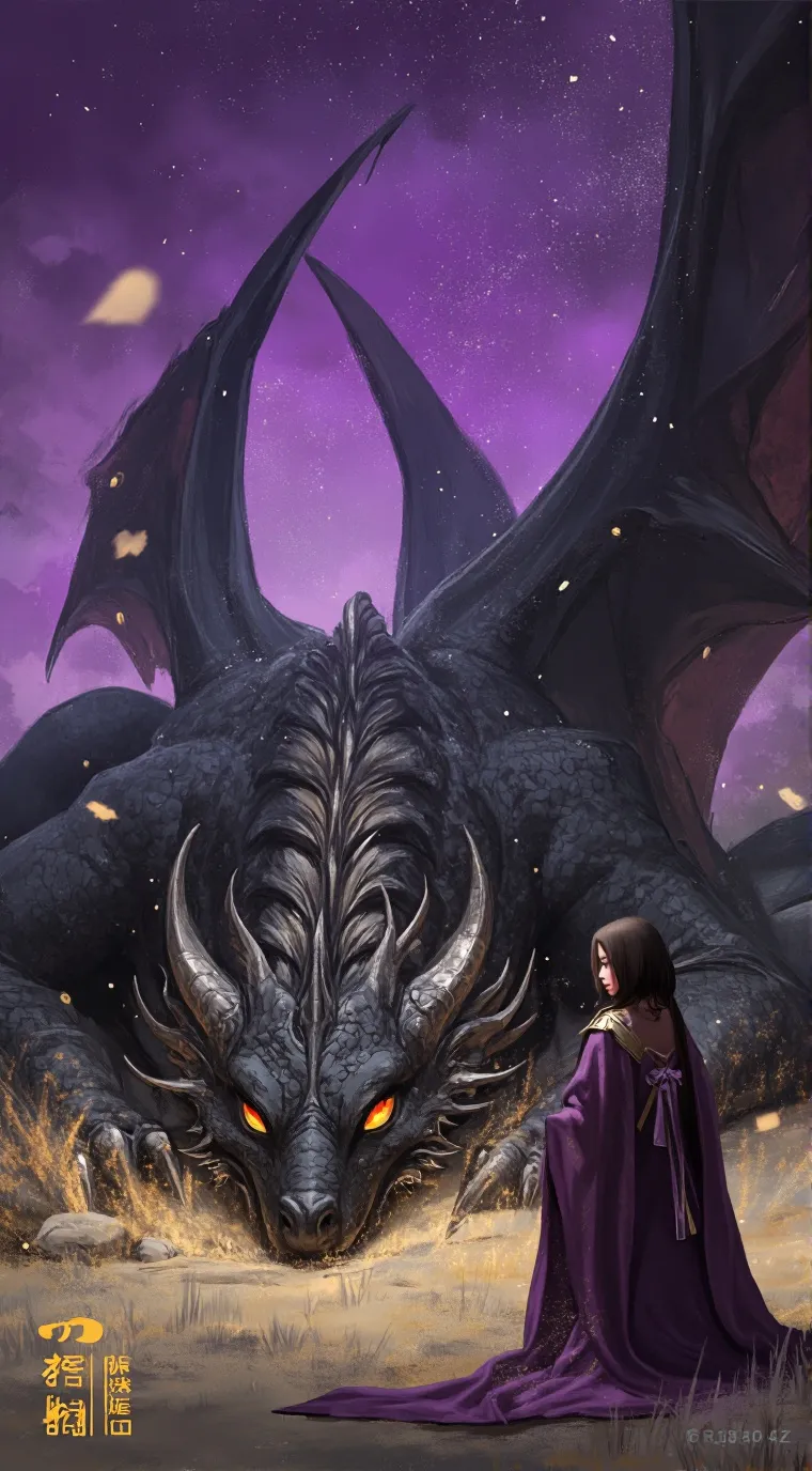 ai character: Toothless  background