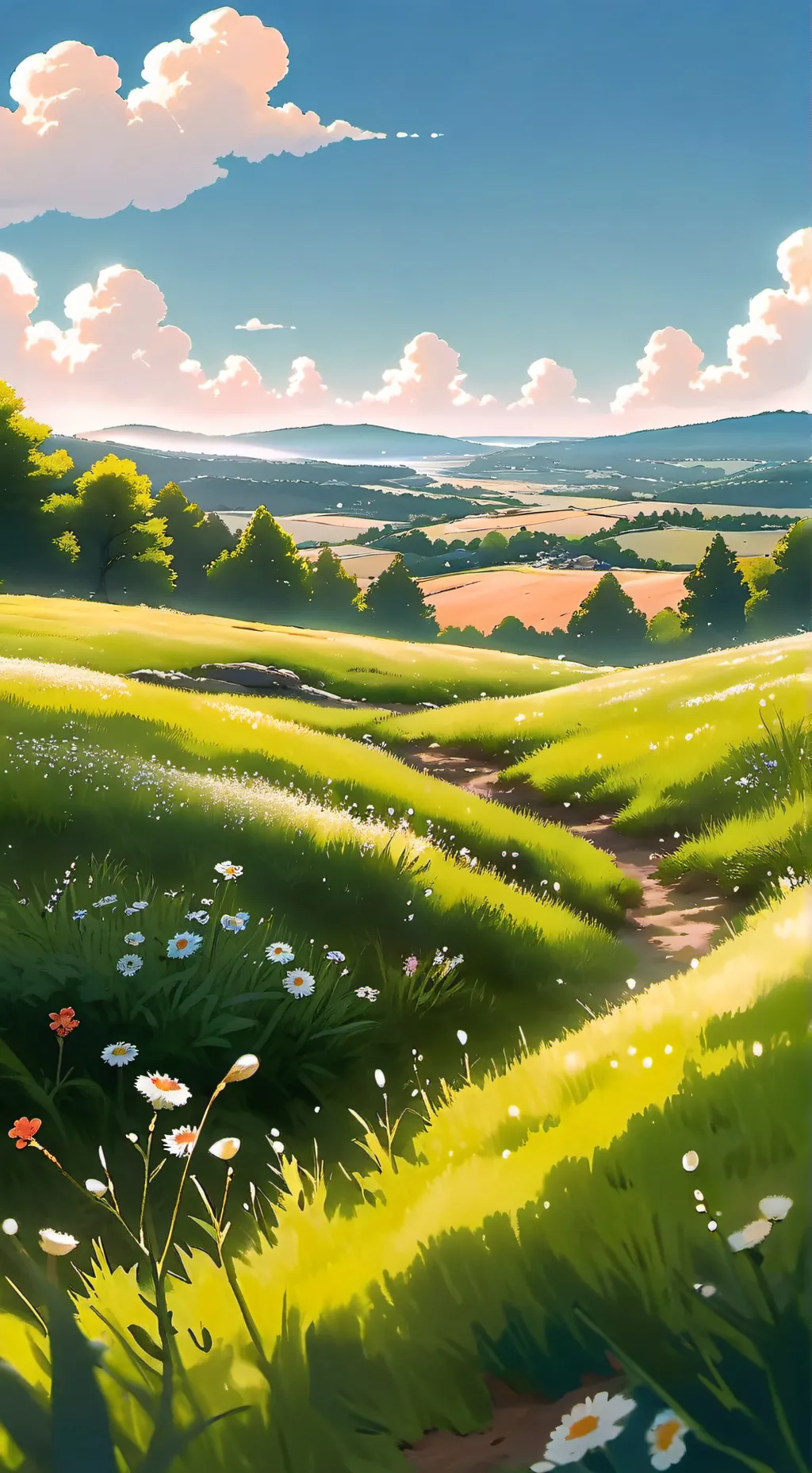 ai character: Blue Horn background