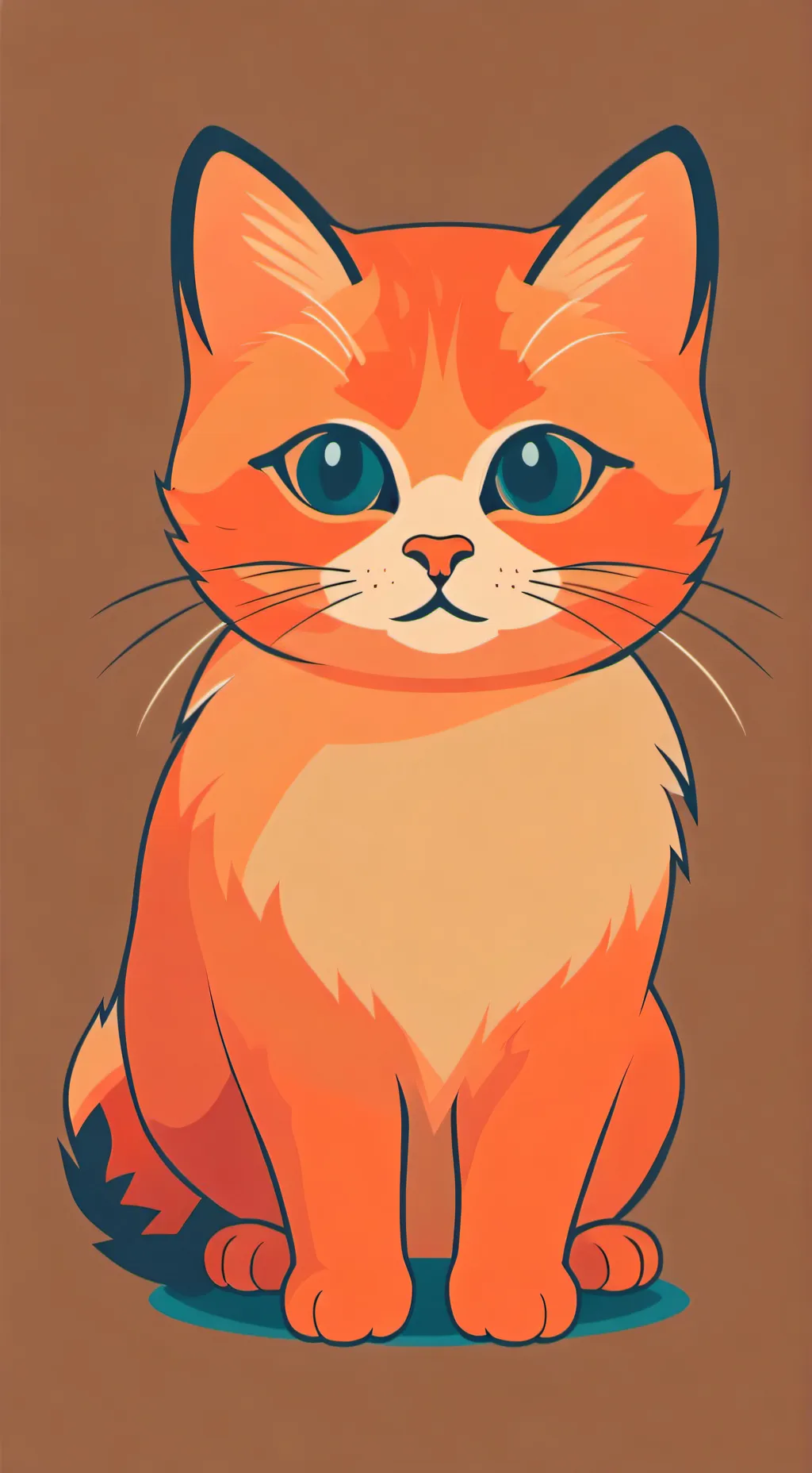 ai character: gato background