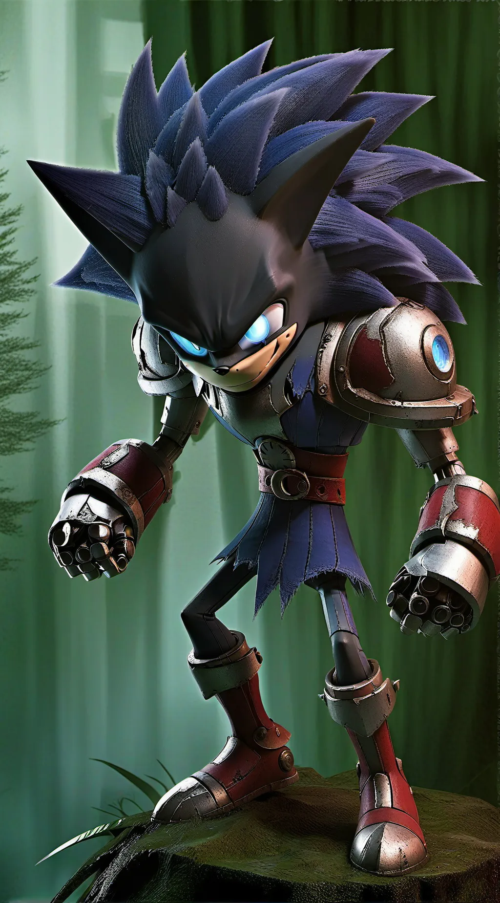 ai character: sonic.exe background