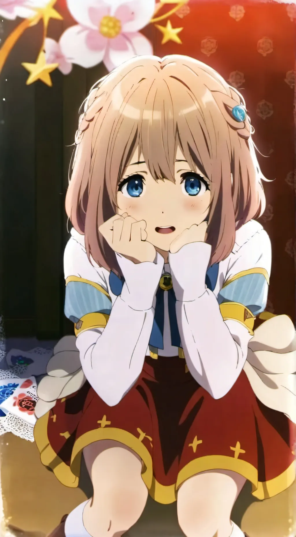 ai character: Maya background