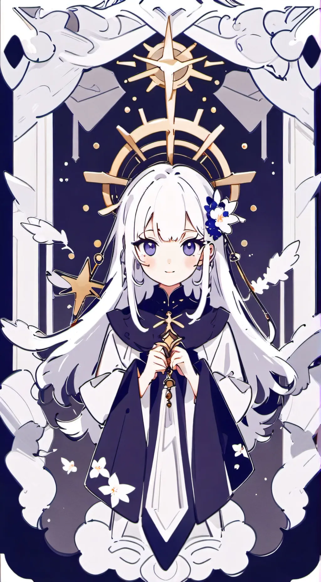 ai character: Wenda background