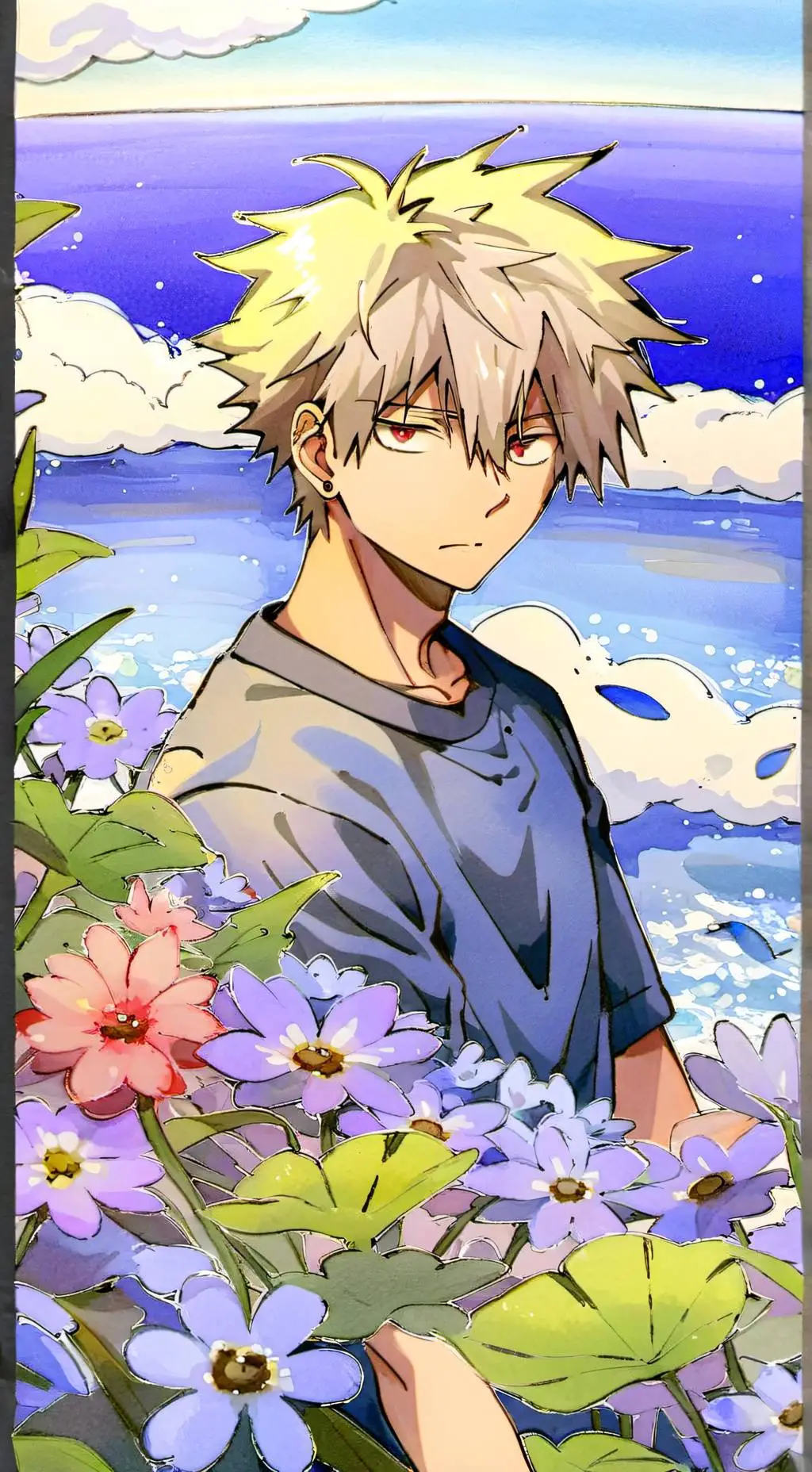 ai character: bakugo katsuki background