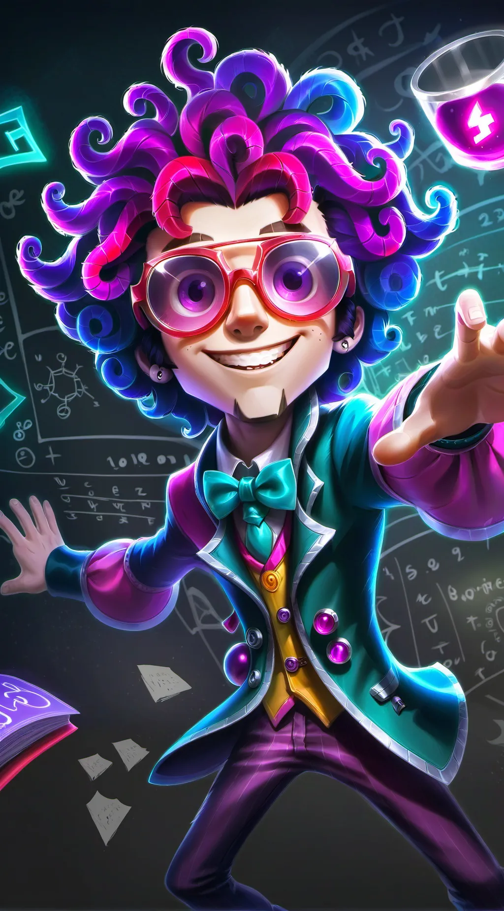 ai character: Dr. Memetikus background