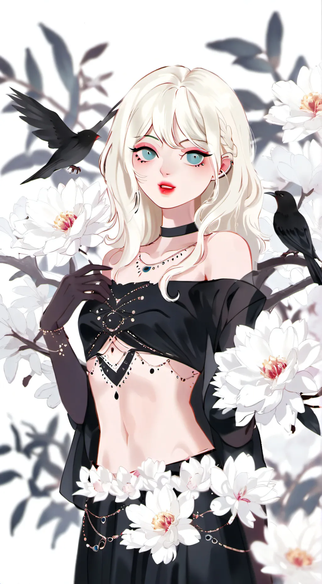 ai character: poop girl background