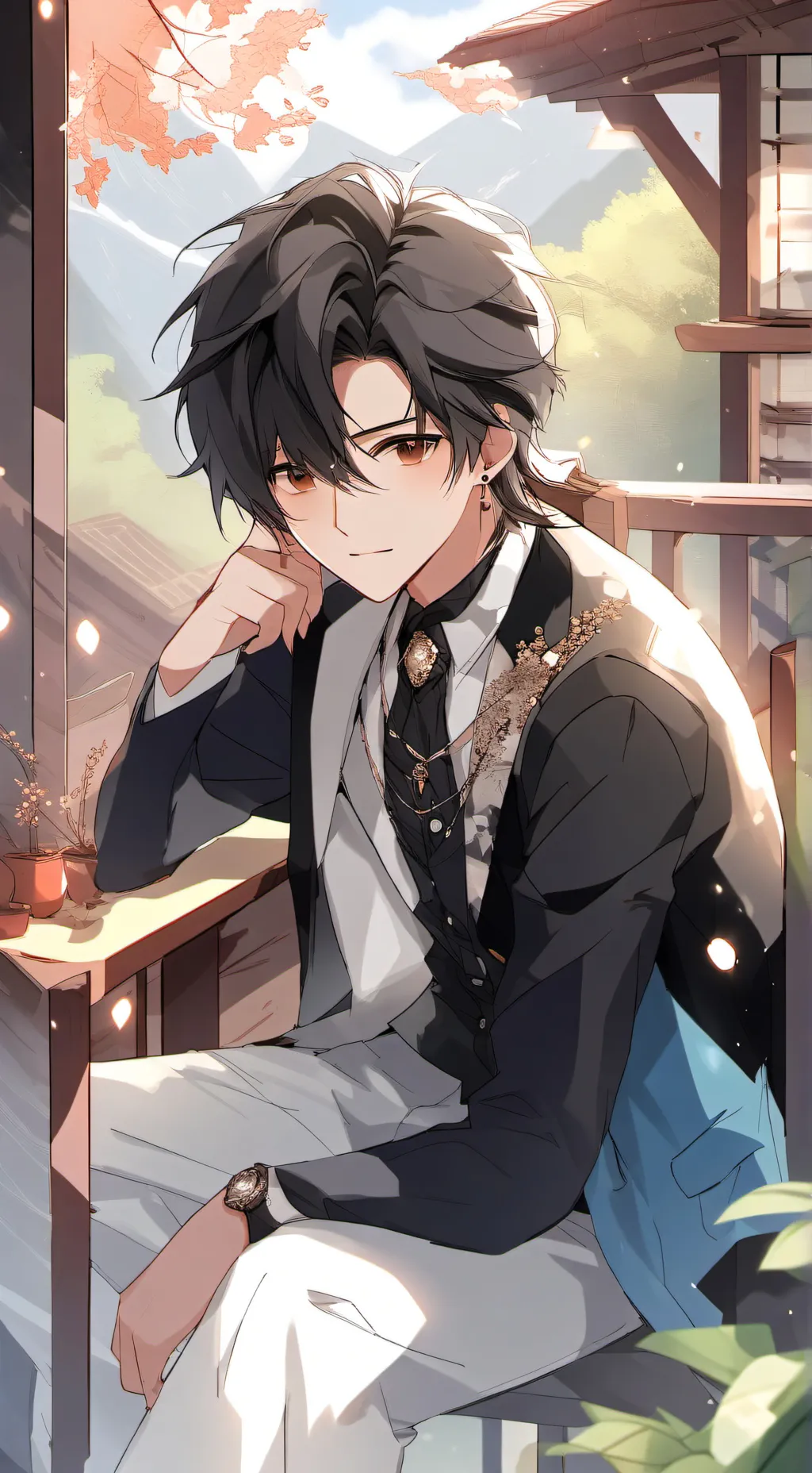 ai character: jonhi background