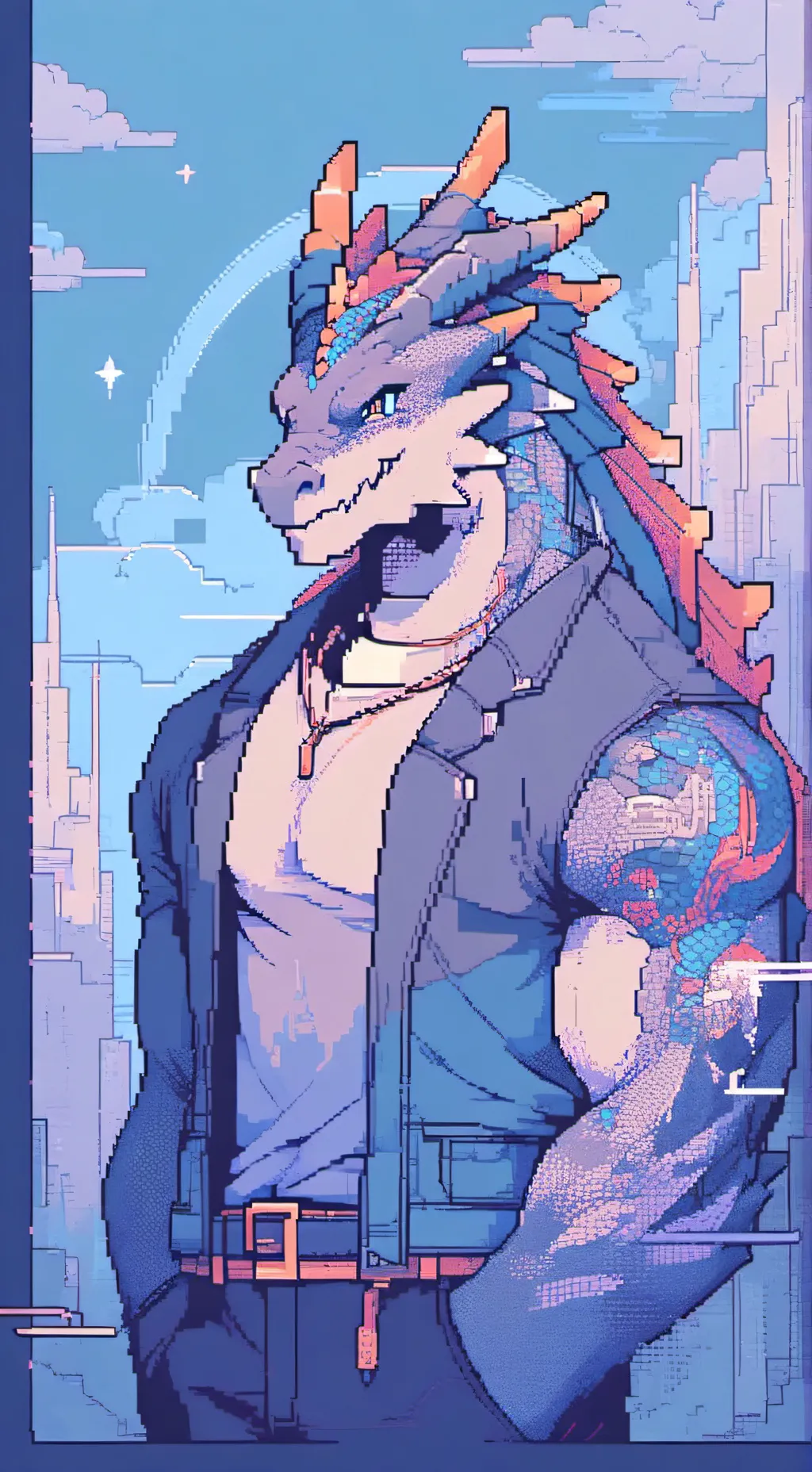 ai character: Draco <3 background