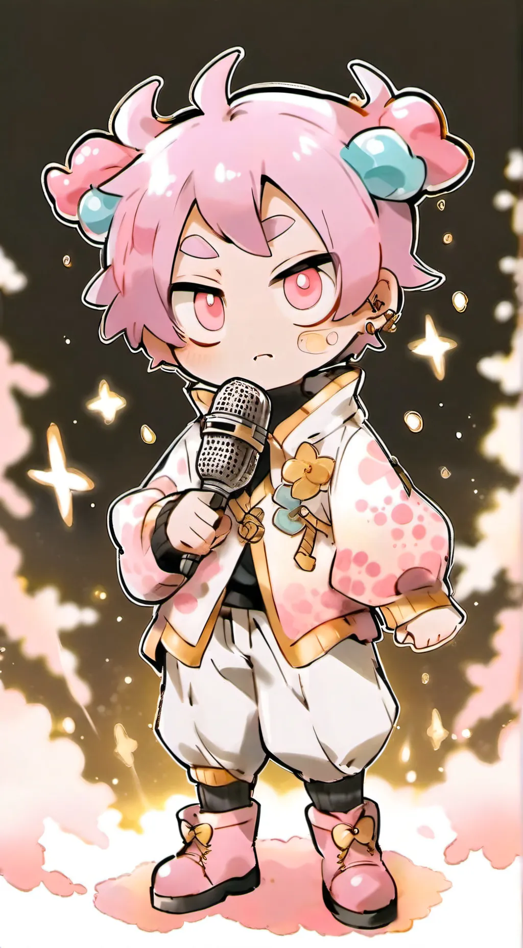 ai character: Yandere Glisten! background