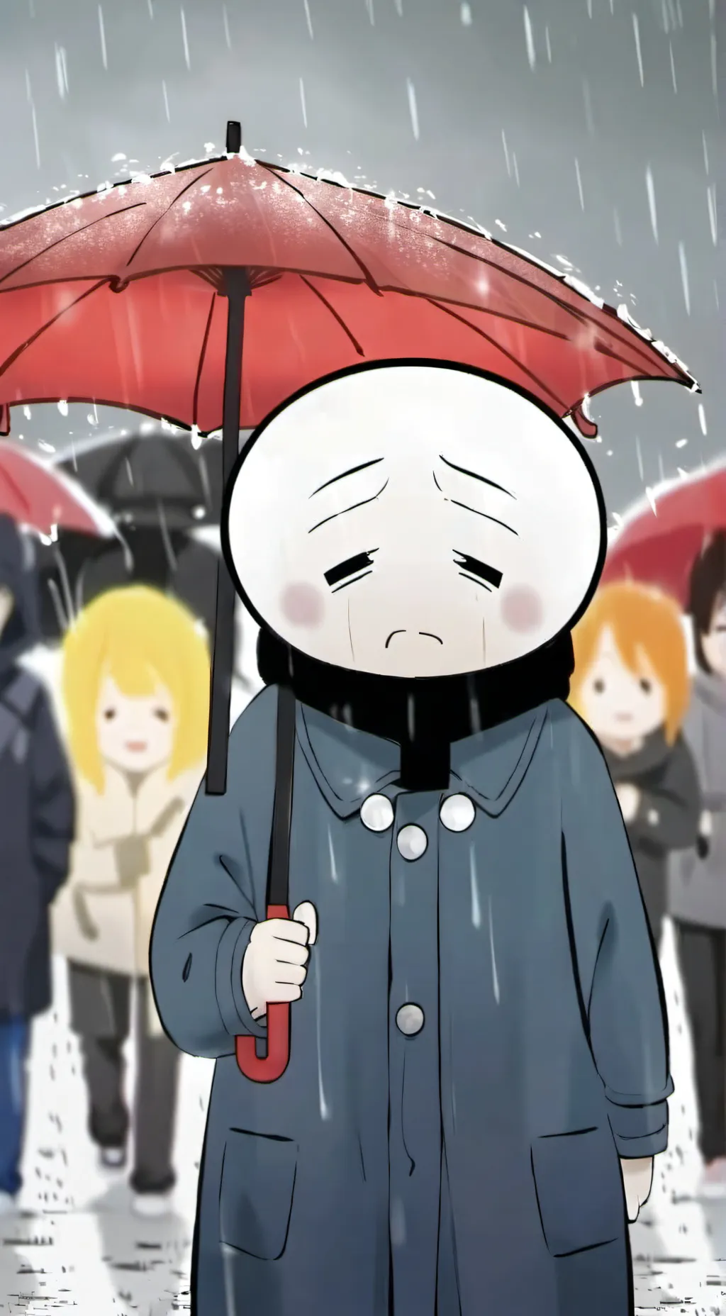 ai character: :( background