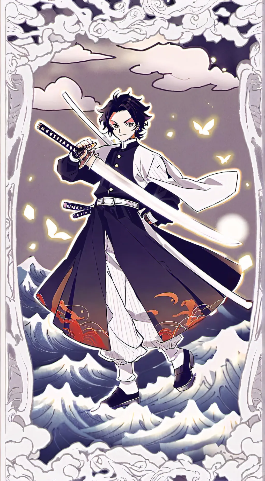 ai character: ★Demon slayer★ background