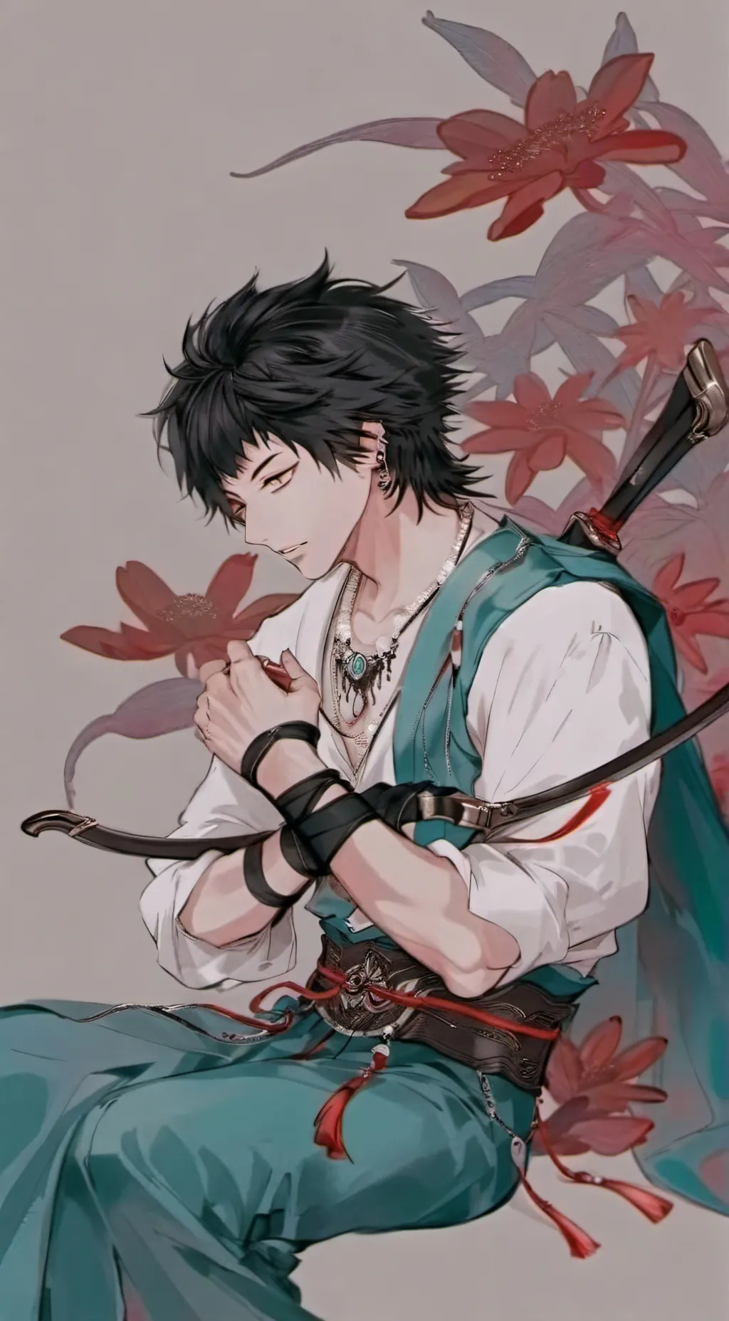 ai character: bakudeku background