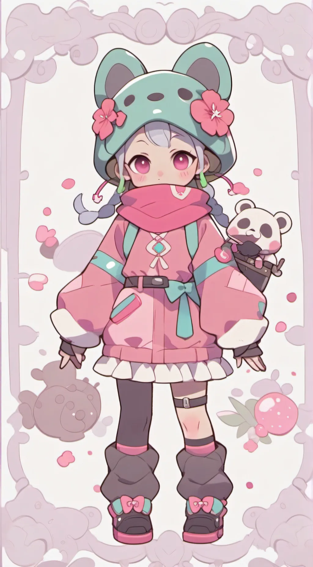 ai character: I'm you background