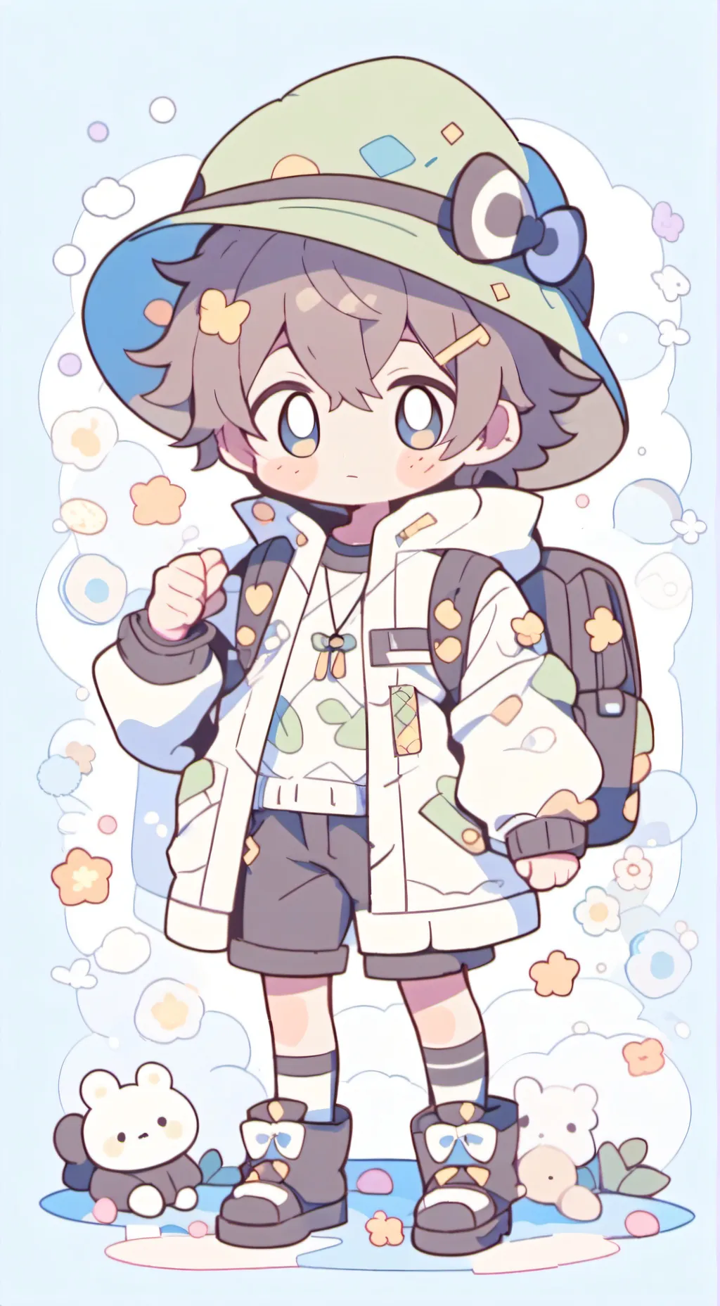 ai character: gato 😺 background