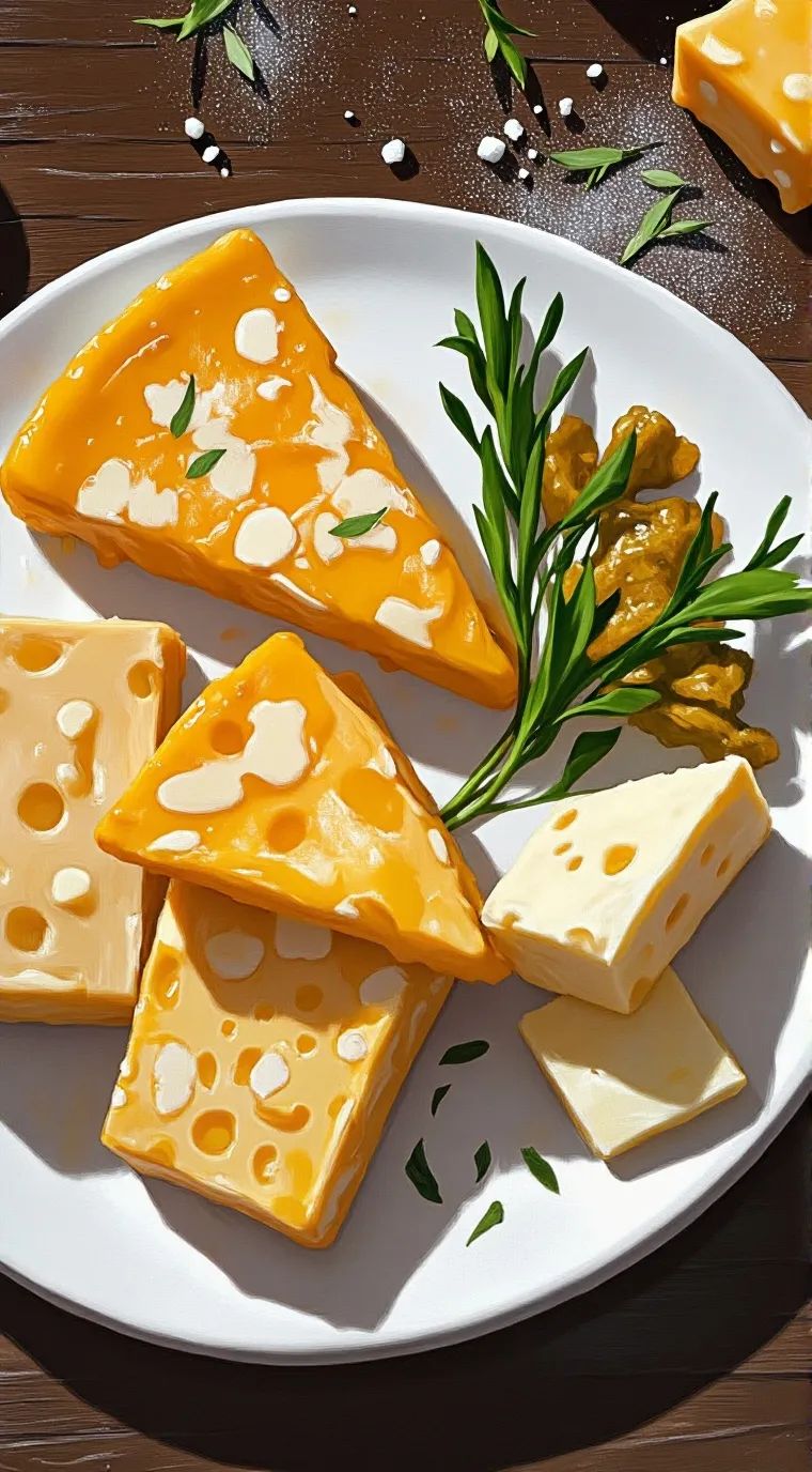 ai character: Cheese.  background