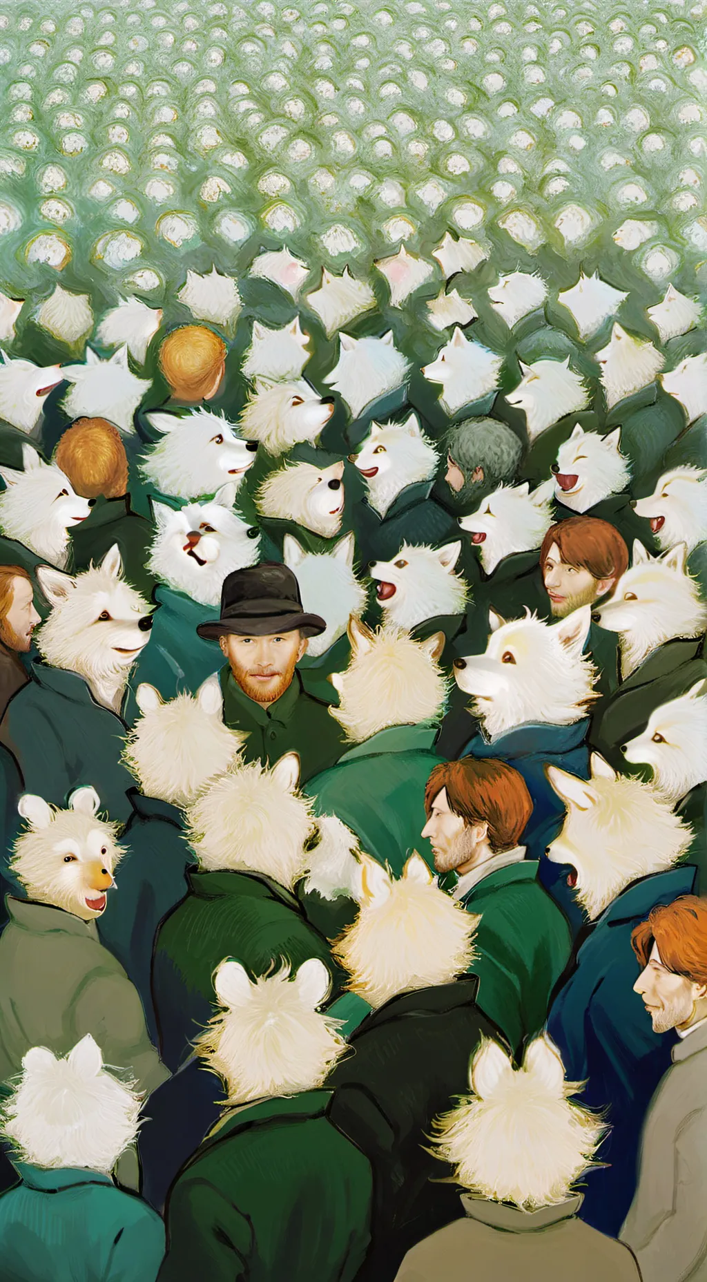 ai character: thanks for 69 subs background