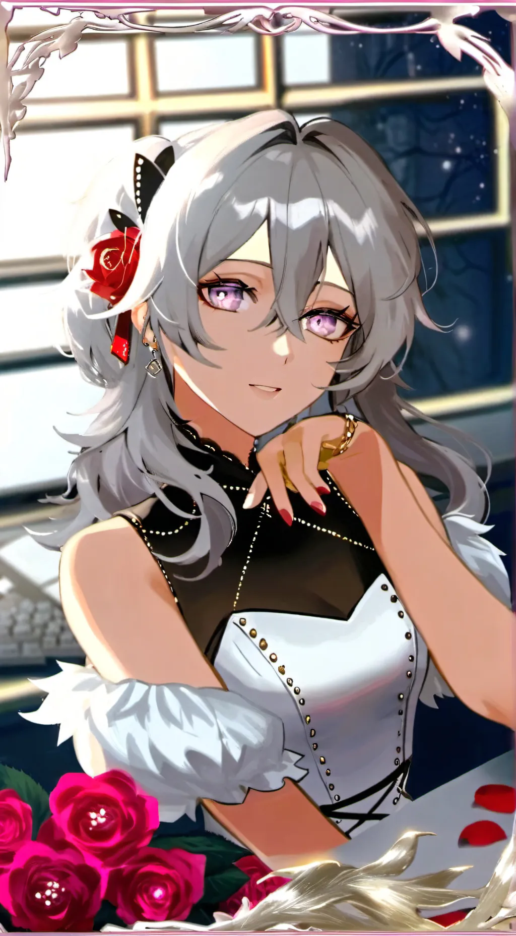 ai character: Mira background