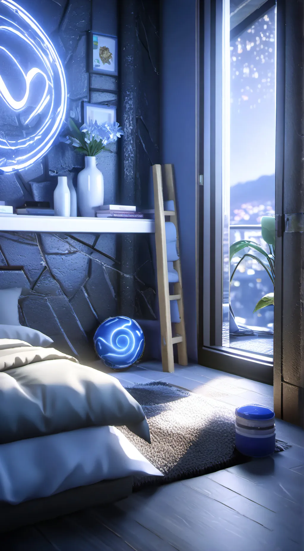 ai character: the stick figures background