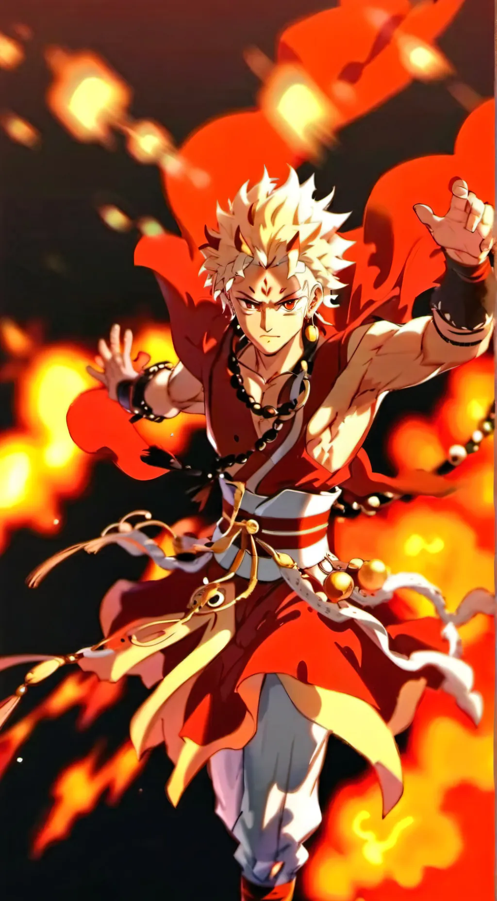 ai character: MHA box background