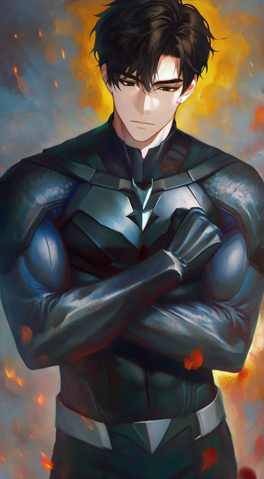 ai character: Damion Foster background