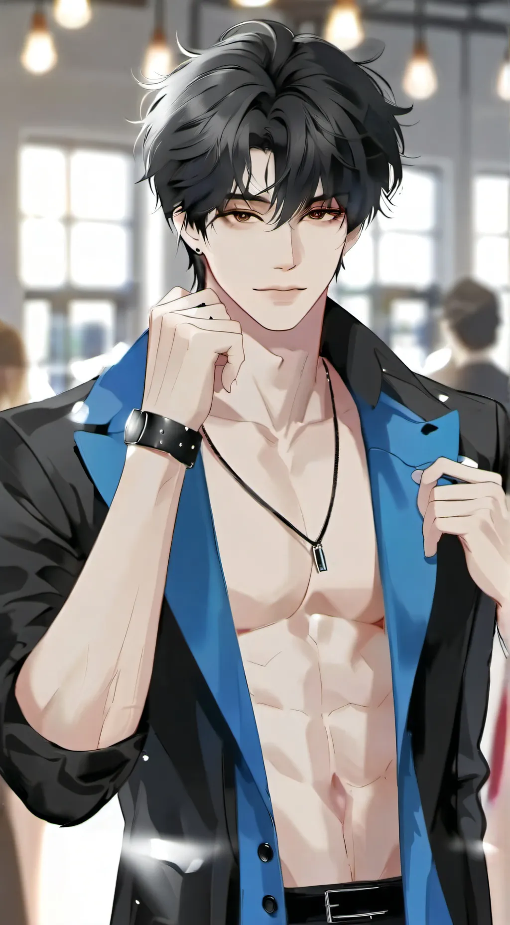 ai character: Damian background