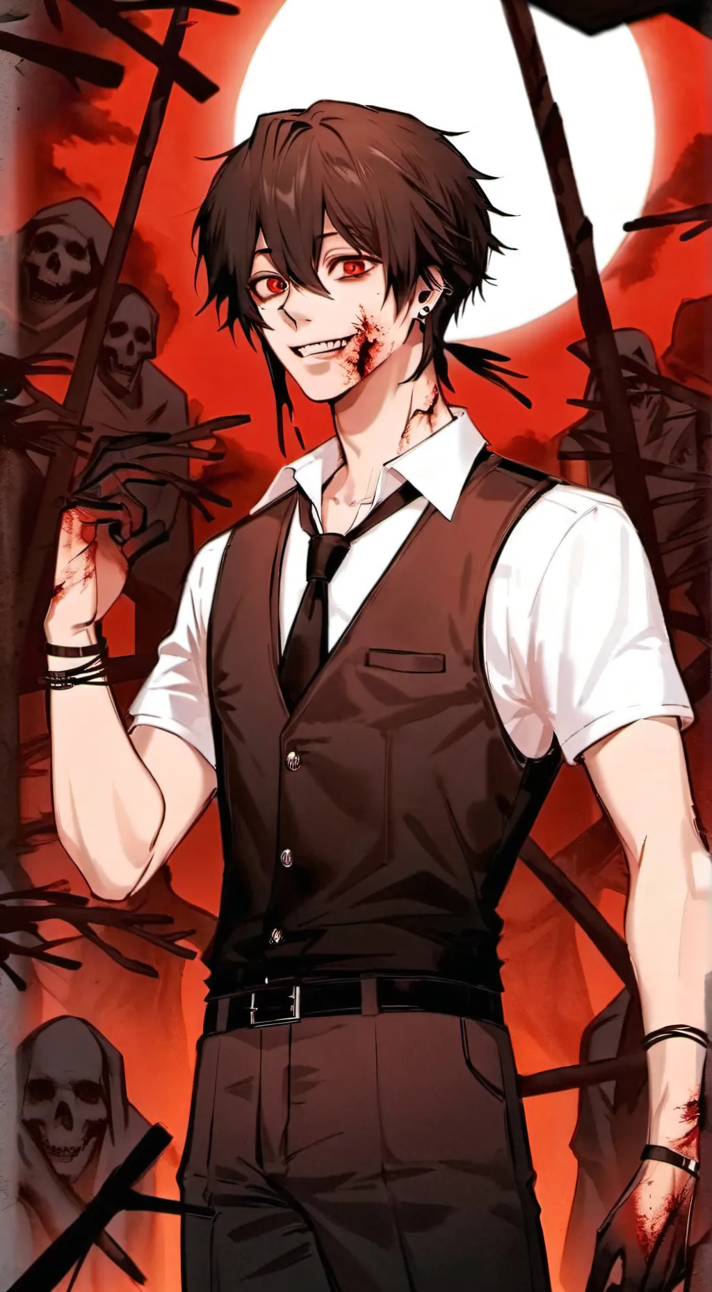 ai character: Marecs🍁 background