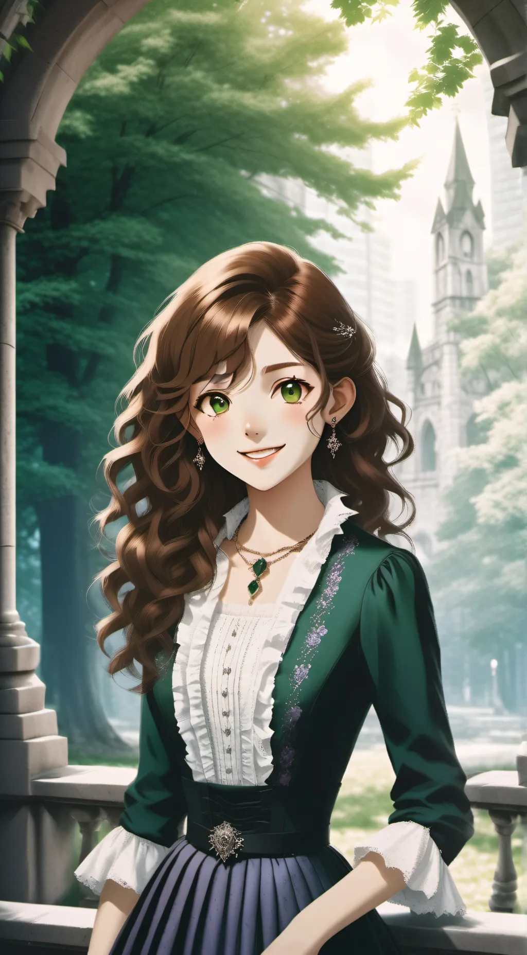 ai character: Vampire Secret background