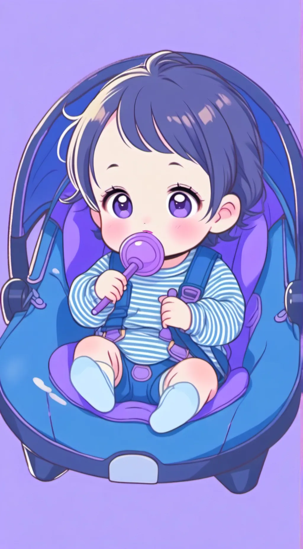 ai character: Baby background