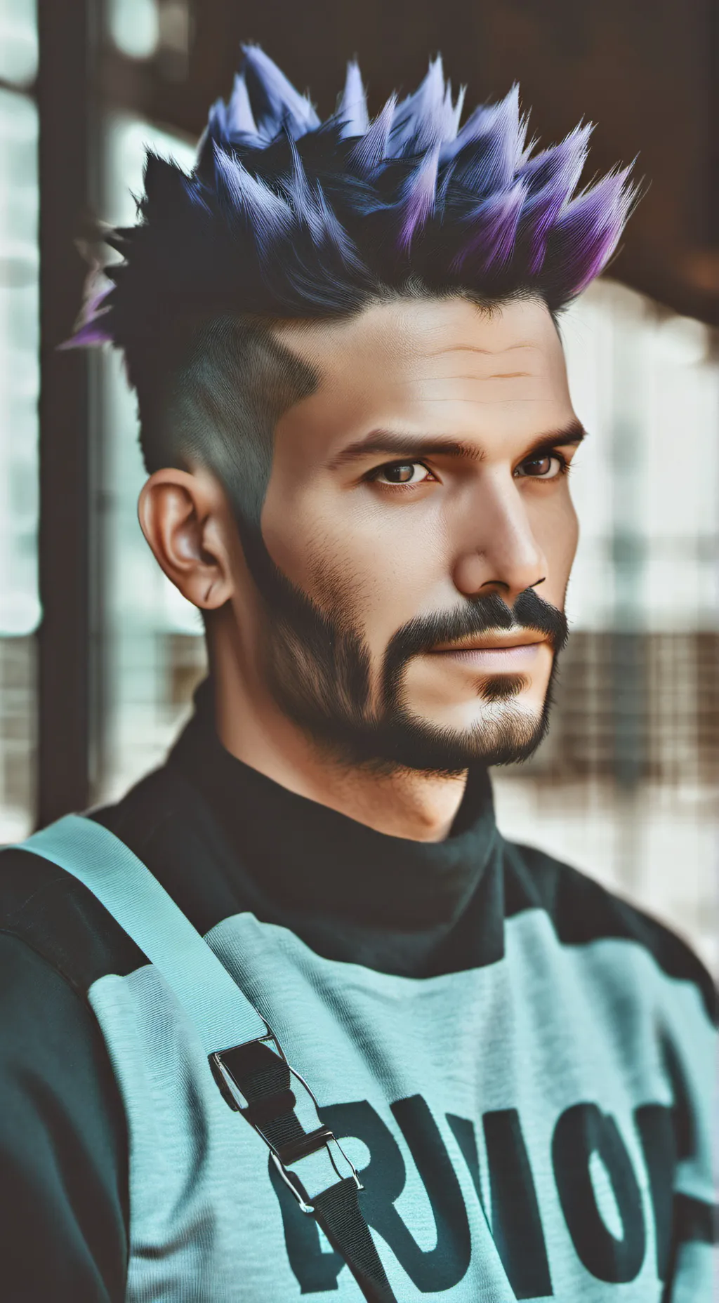 ai character: Thanos  background