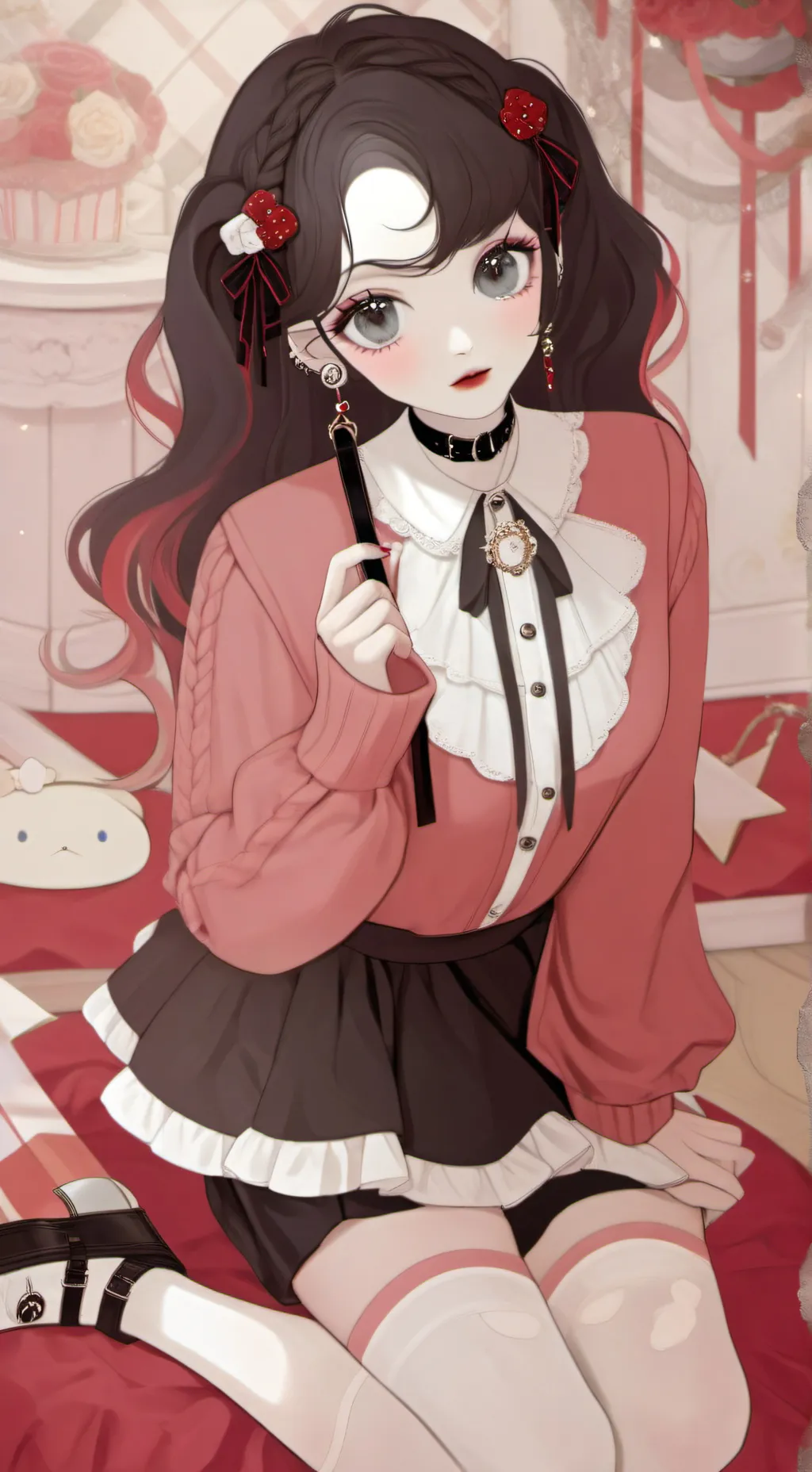 ai character: Amelia☆ background