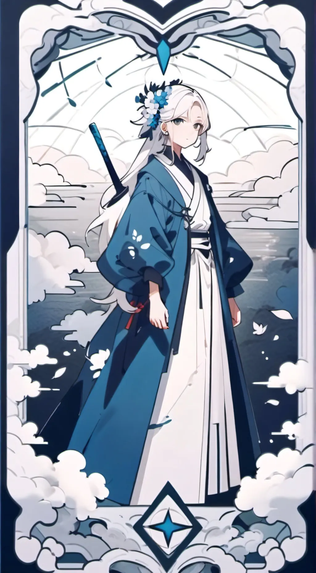 ai character: Vella background