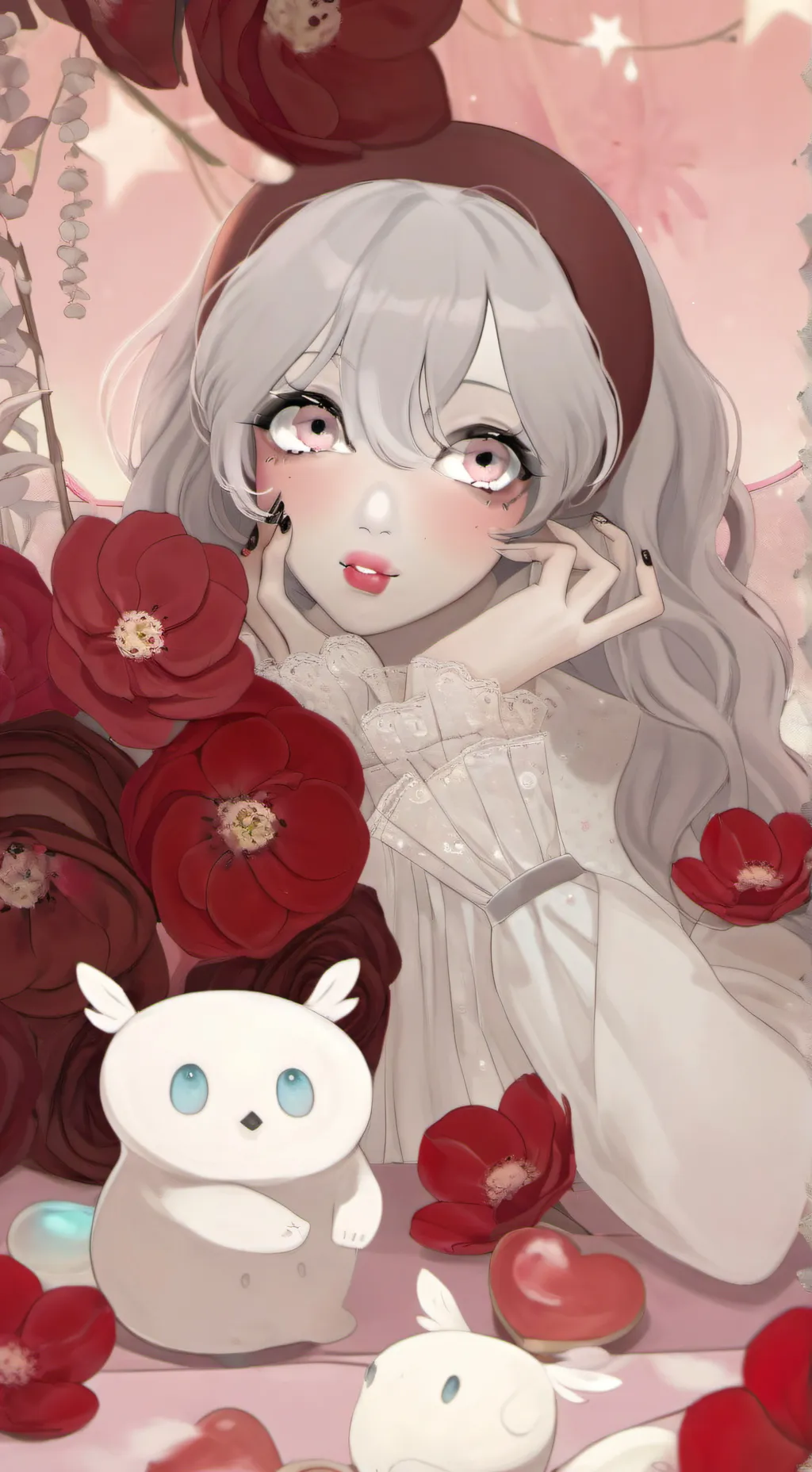 ai character: Эма background