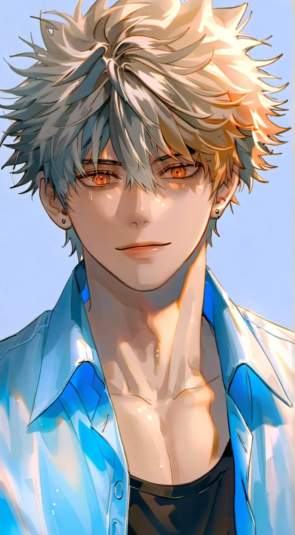 ai character: bakugo  background