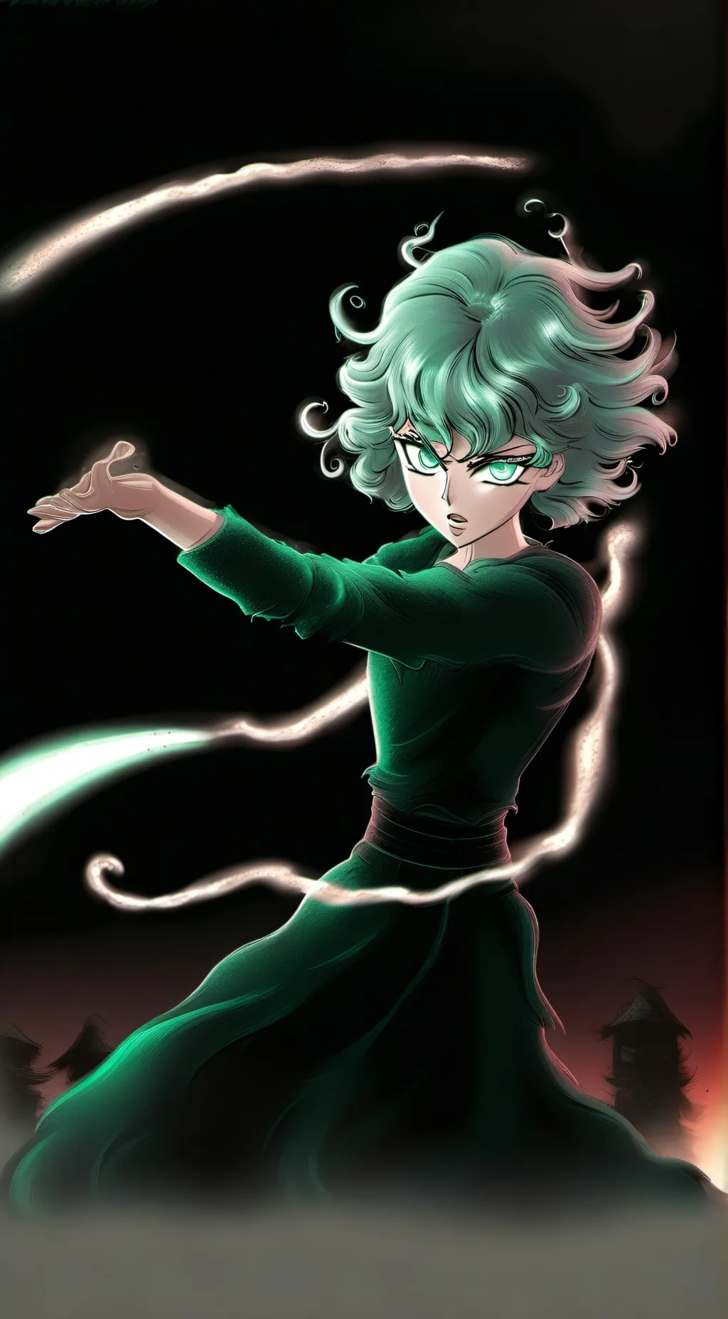ai character: tatsumaki background