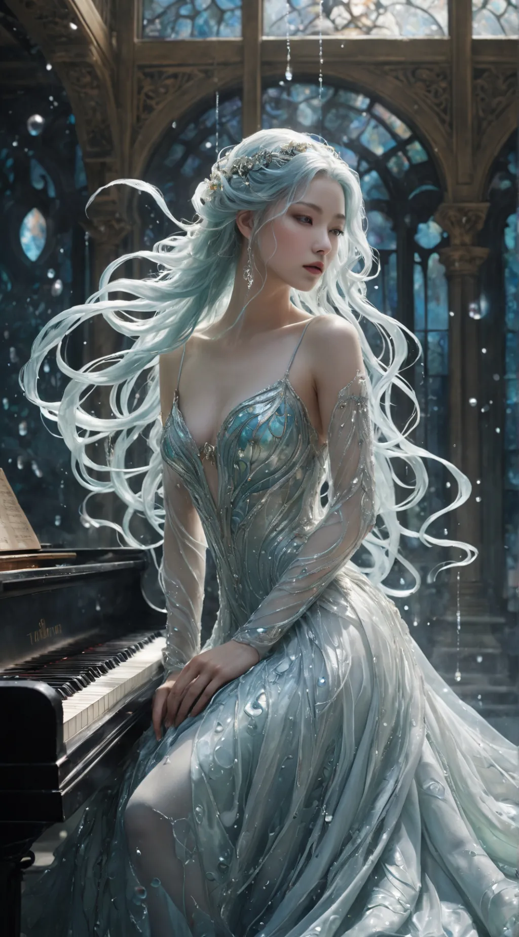 ai character: Aria background