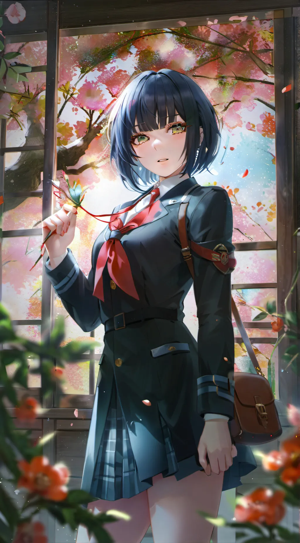 ai character: Akari background