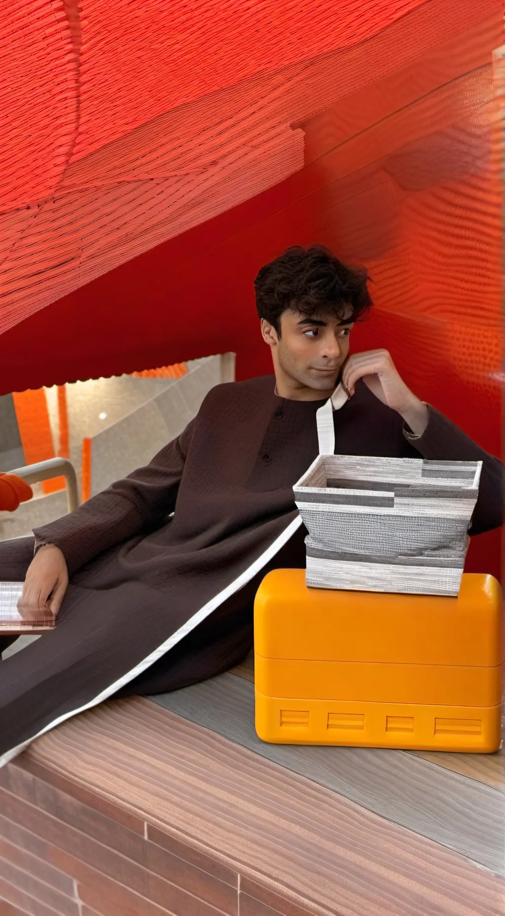 ai character: Pearce Joza  background