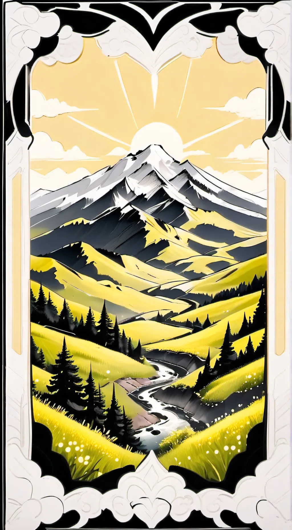 ai character: hh navidad background