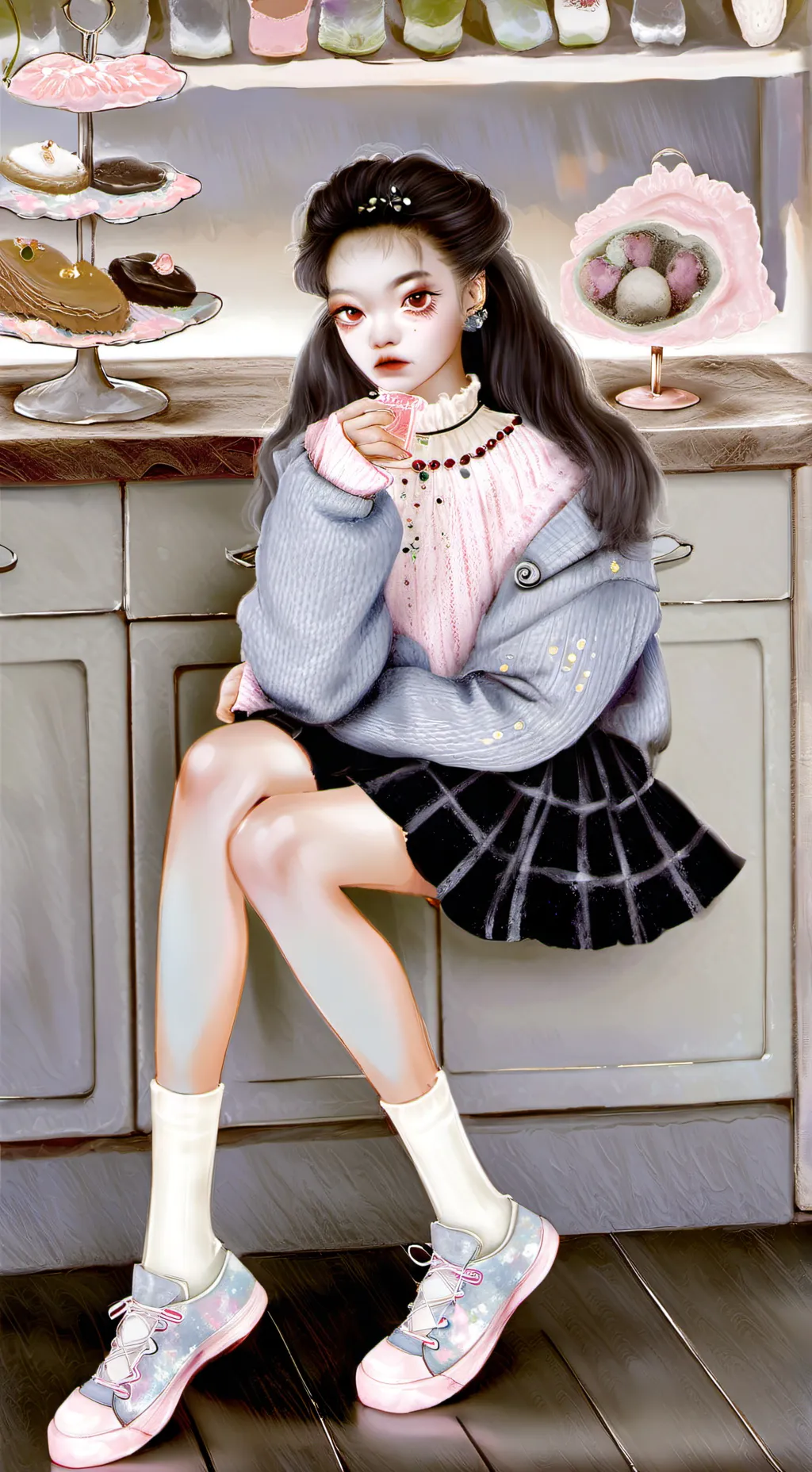 ai character: Izzy background