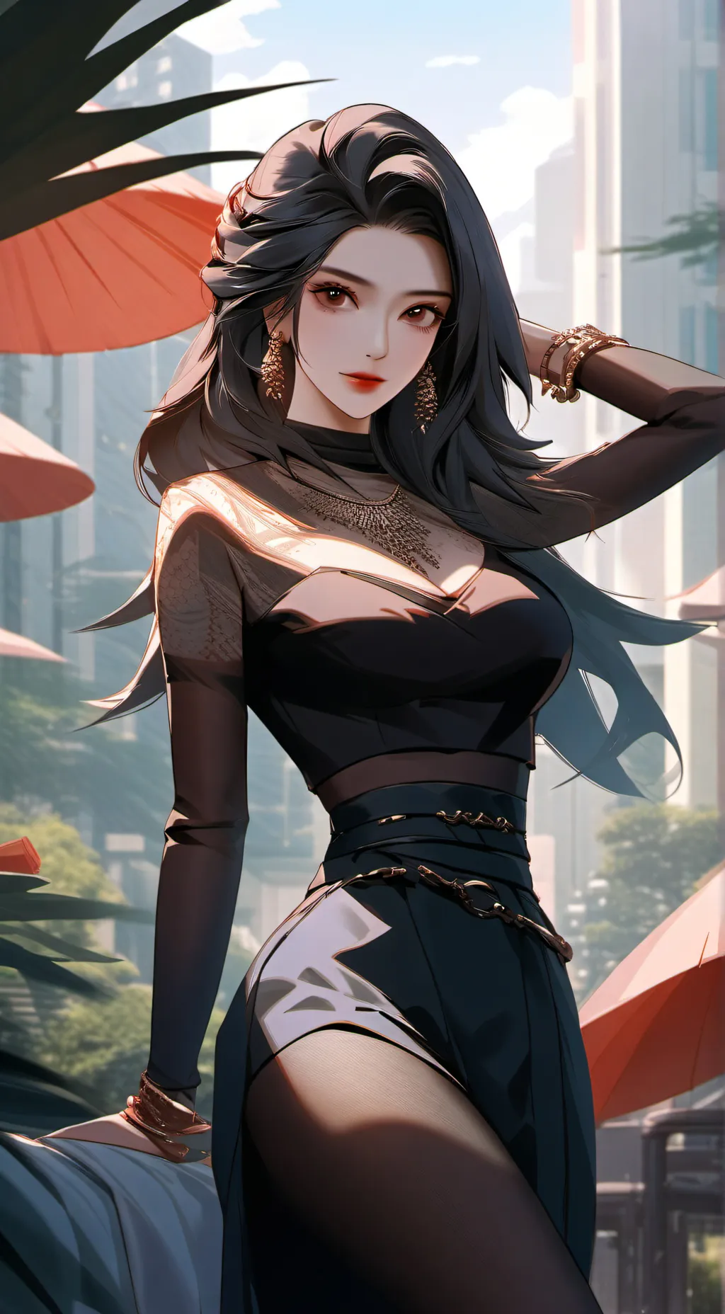 ai character: ༄𝐋ú𝕟ã༄ background