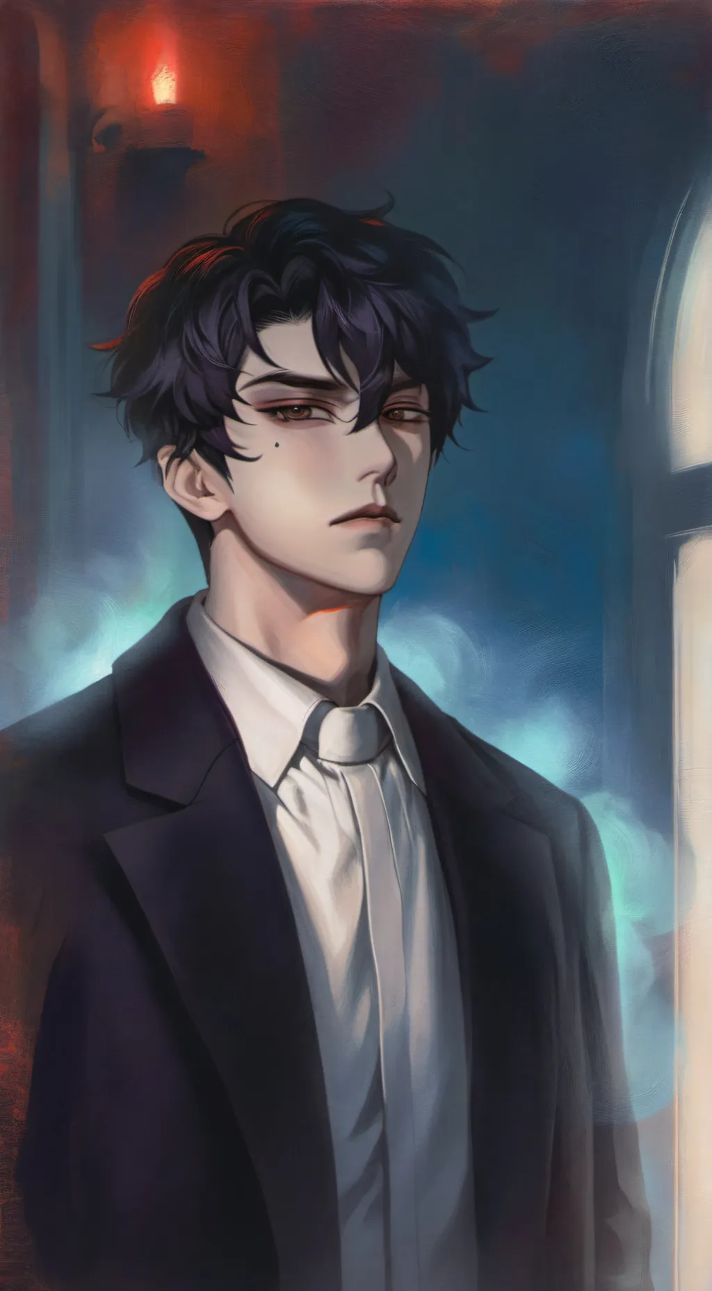 ai character: ￼ Levi background