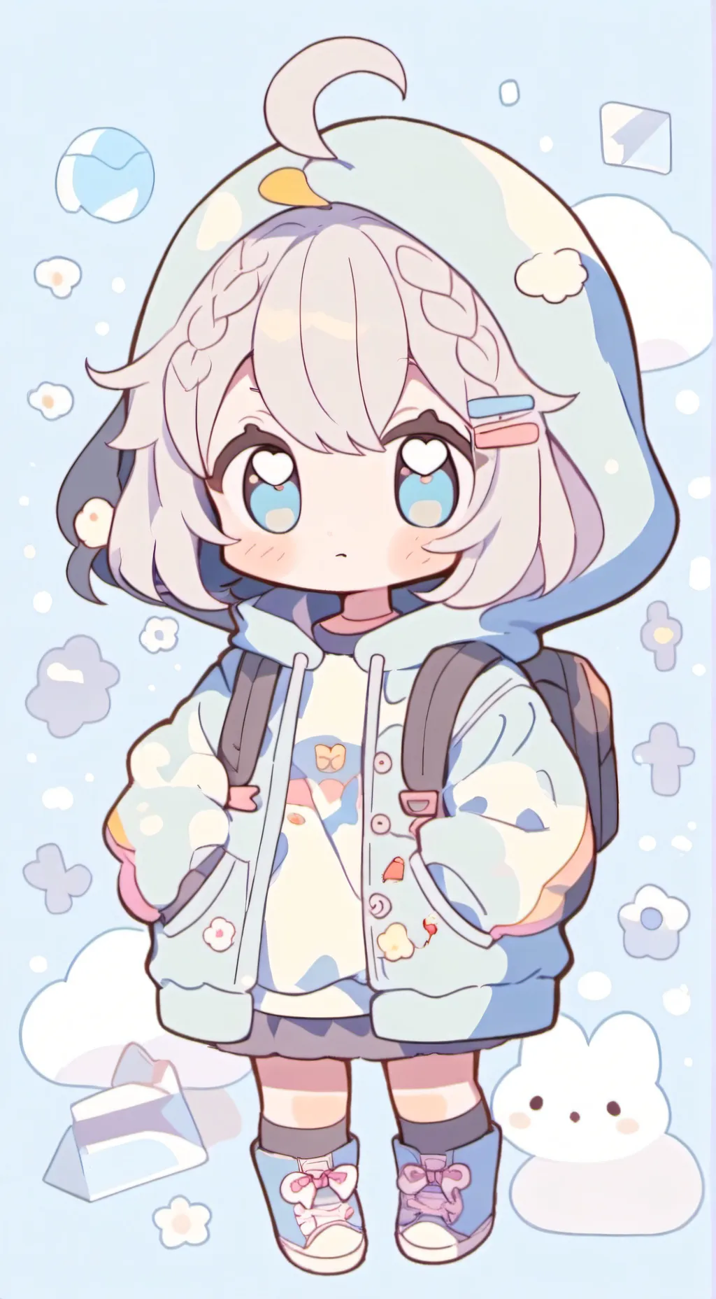 ai character: littel demon background