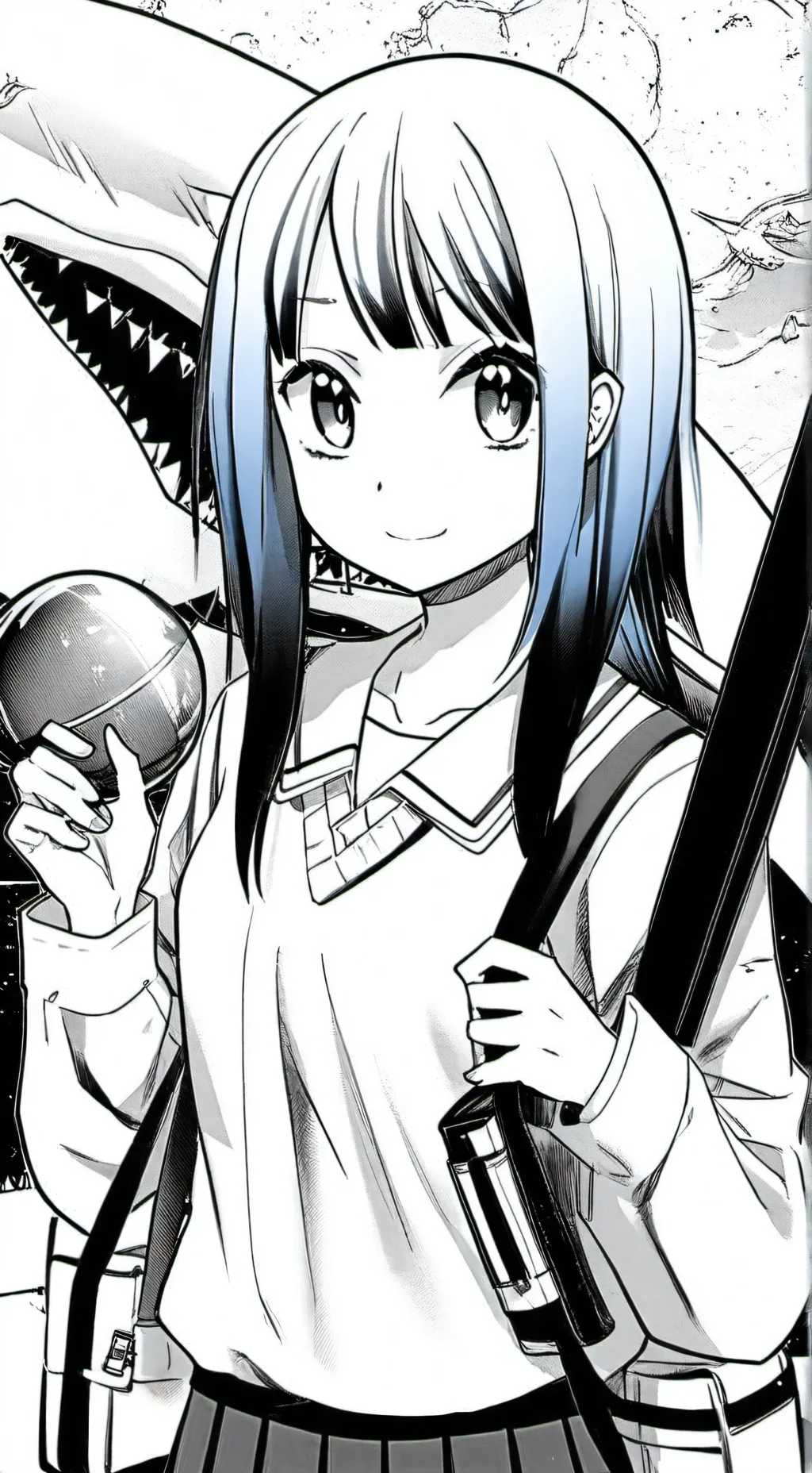 ai character: Marina background