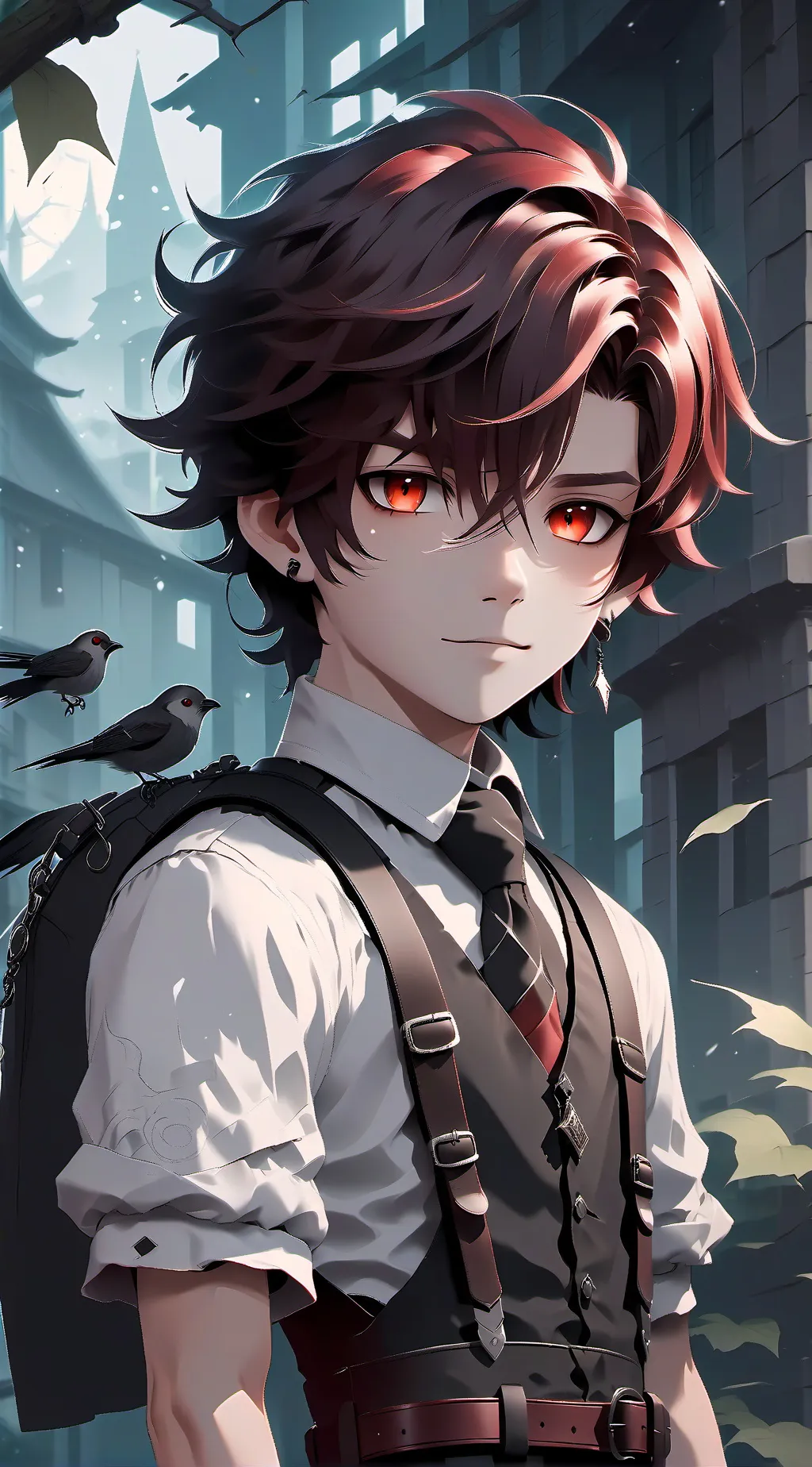 ai character: nolan 🥸🫣 background