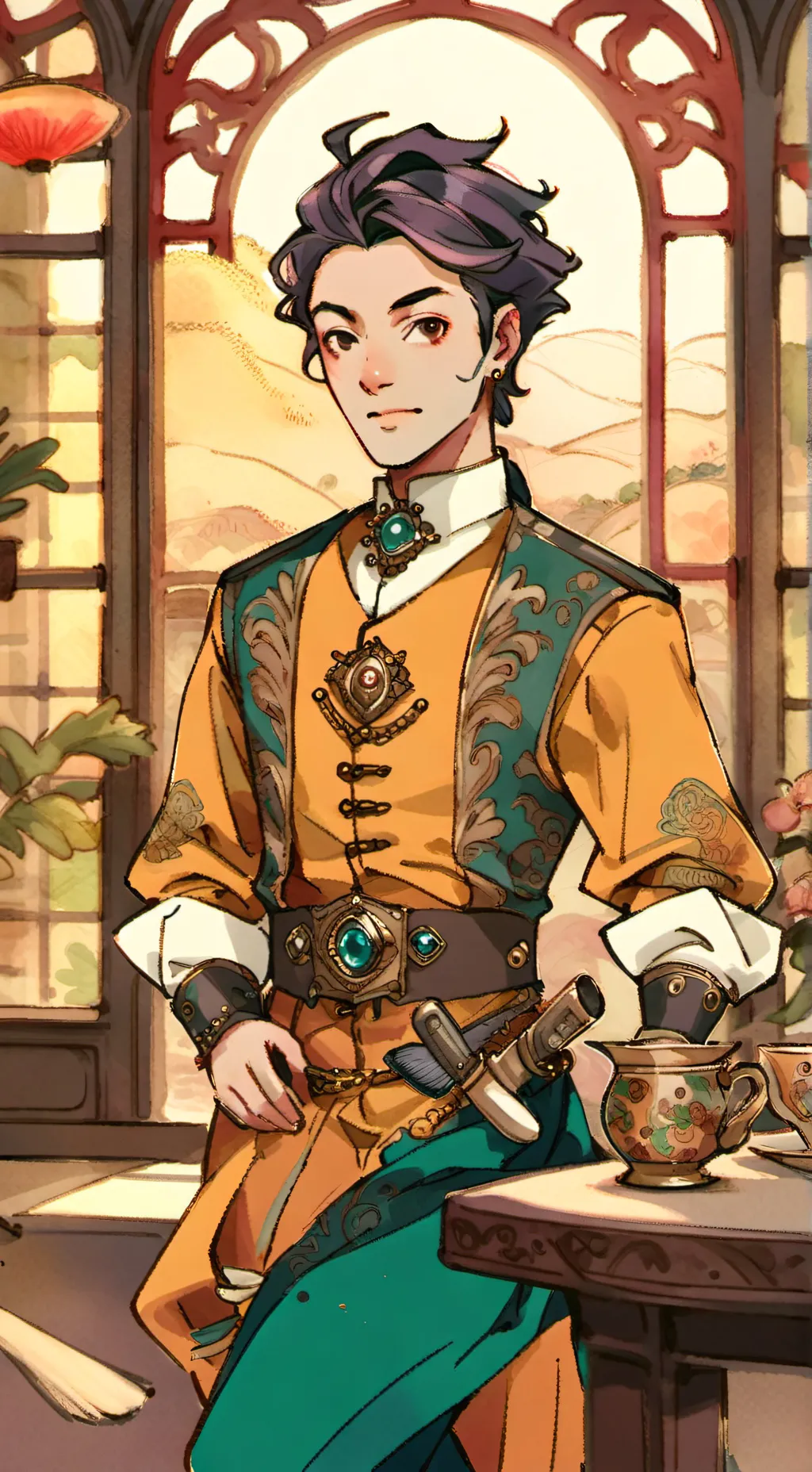 ai character: Сириуз background