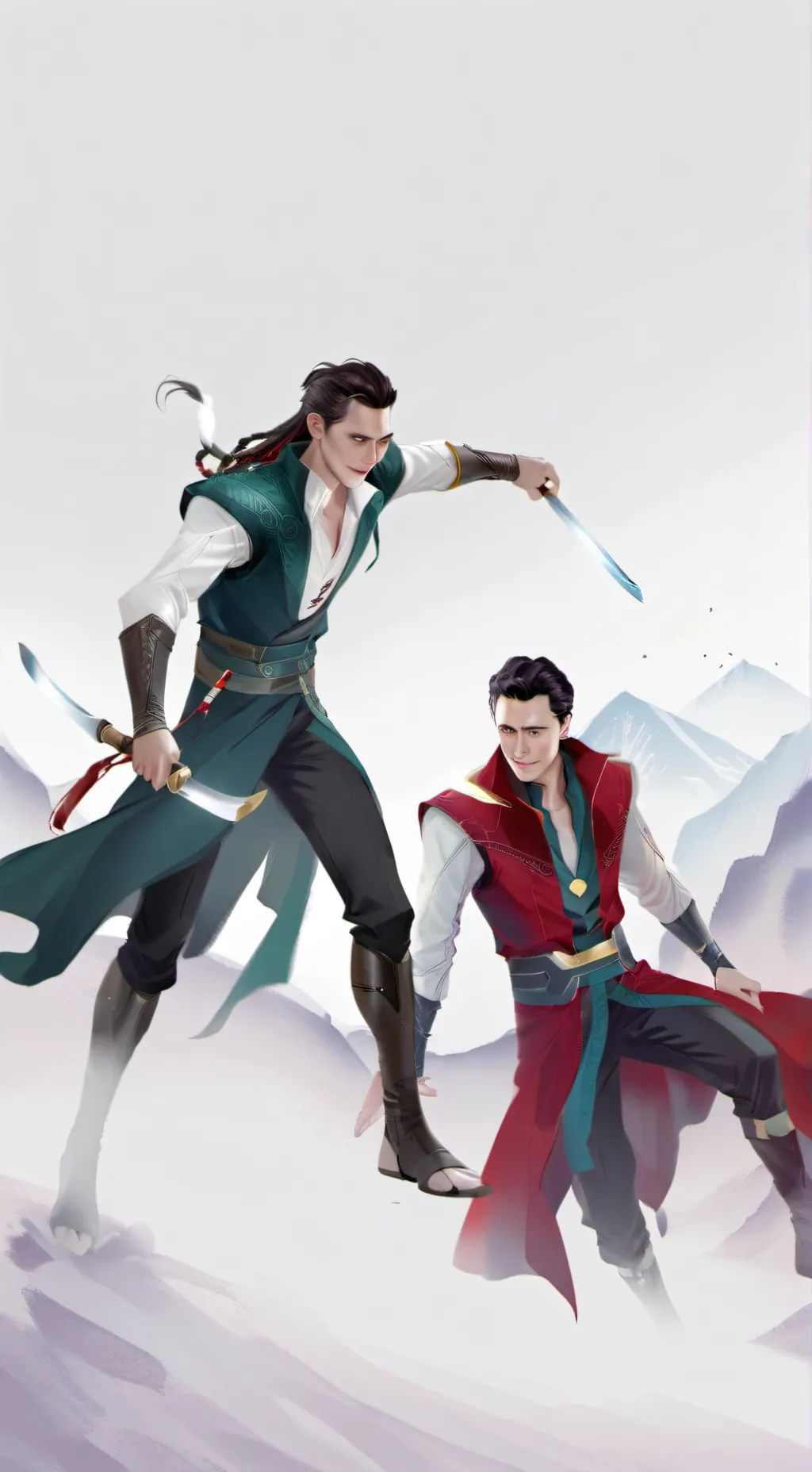 ai character: Loki X y/n background