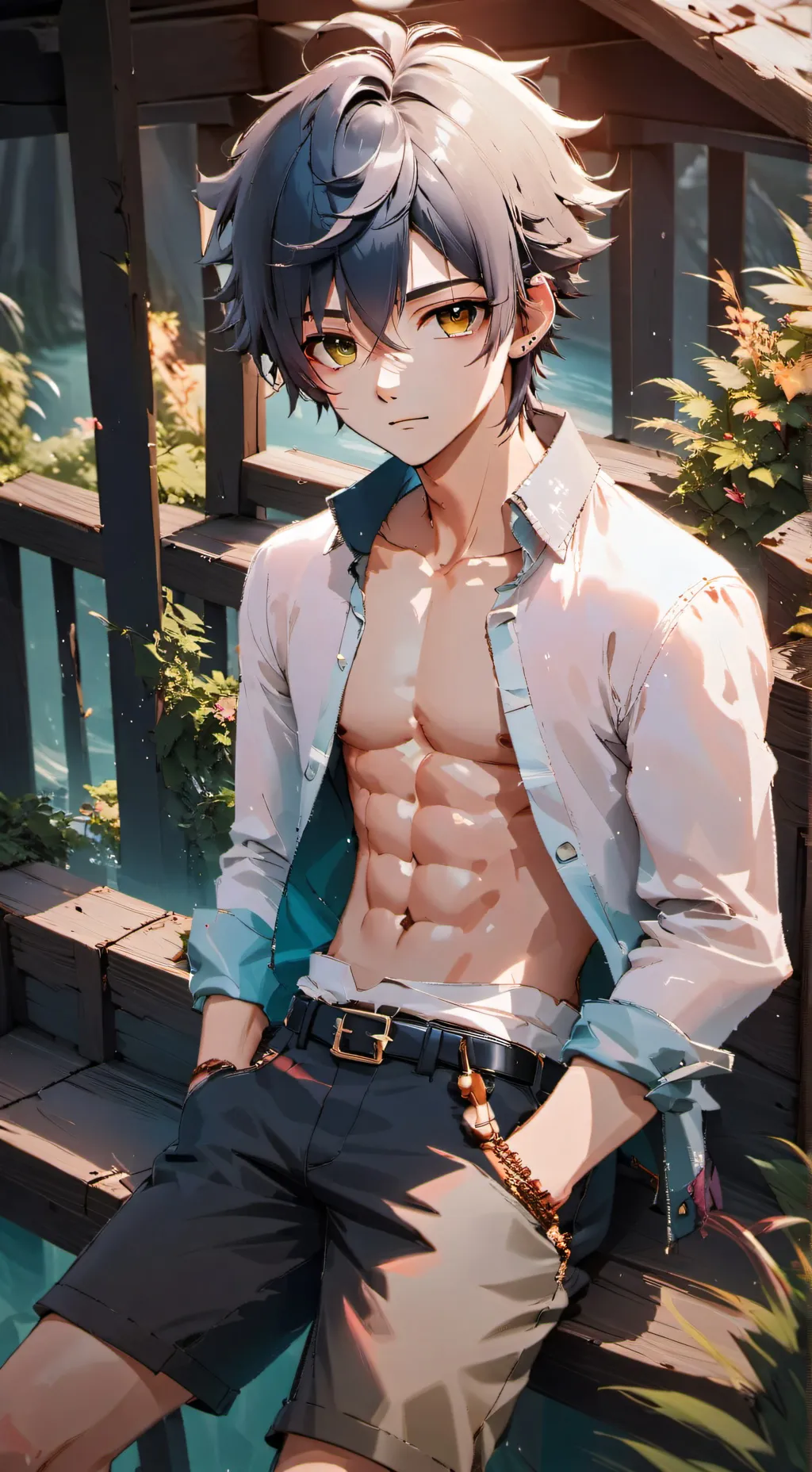 ai character: miguel background