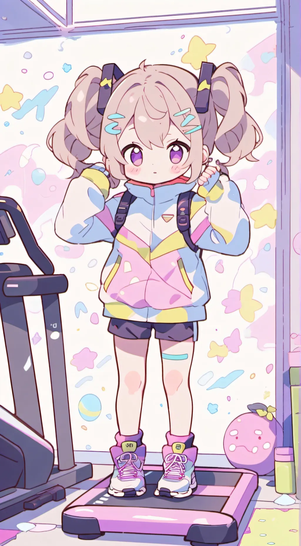 ai character: Luz background