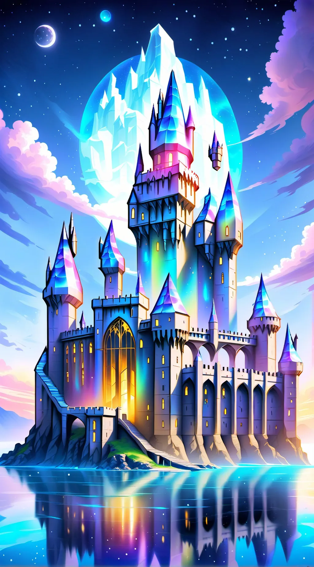 ai character: Hogwarts  background