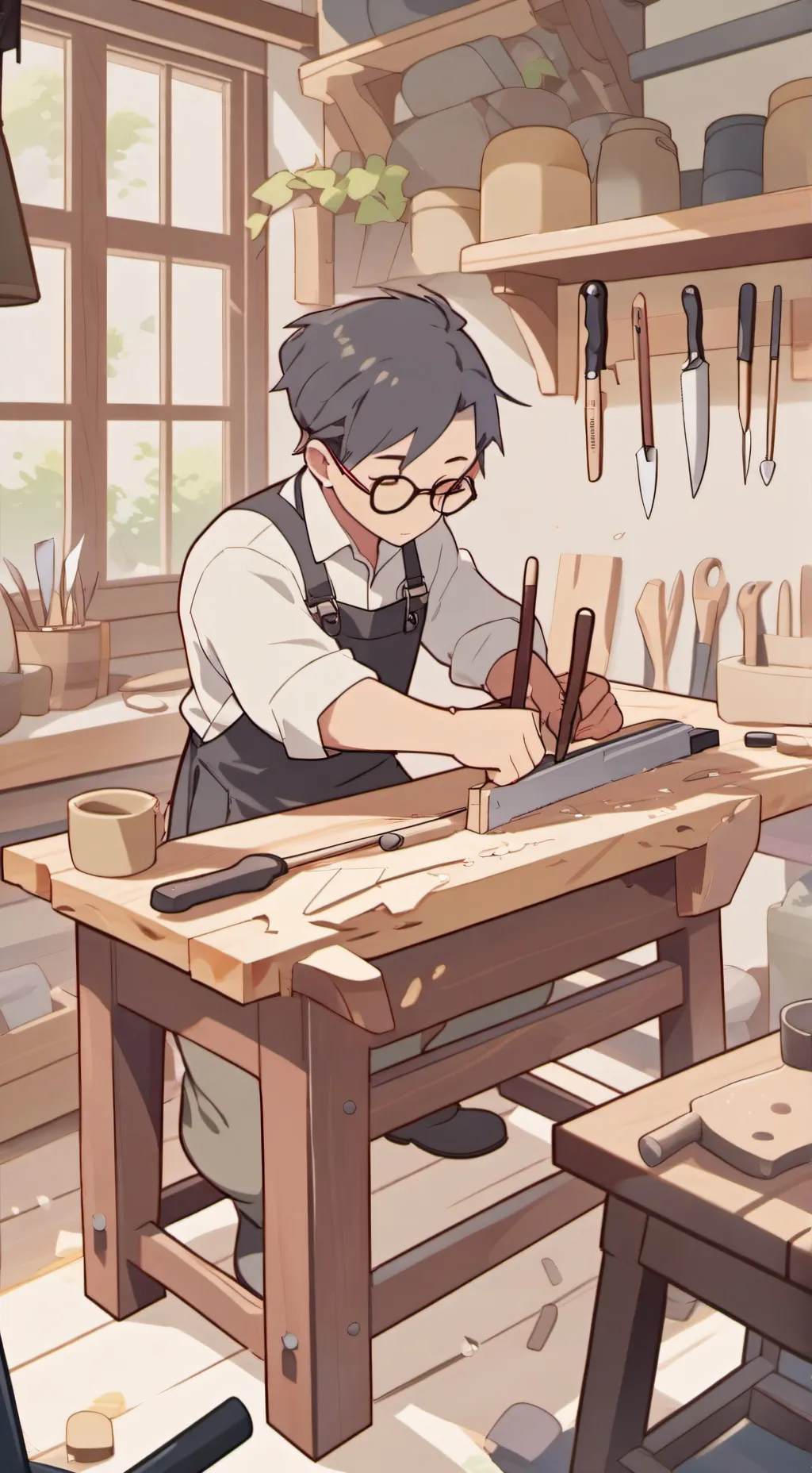 ai character: dw miedo background