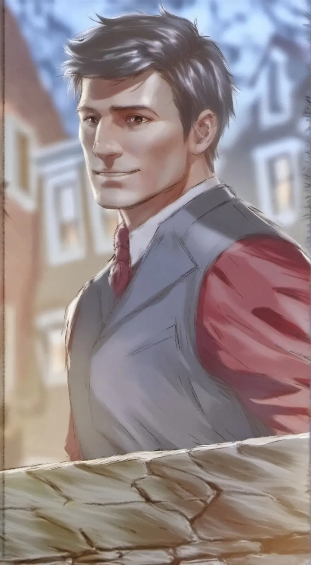 ai character: Marco background